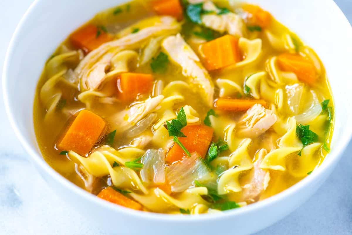 Chicken Noodle Soup Secrets: Dark Meat & Thighs for Rich Flavor