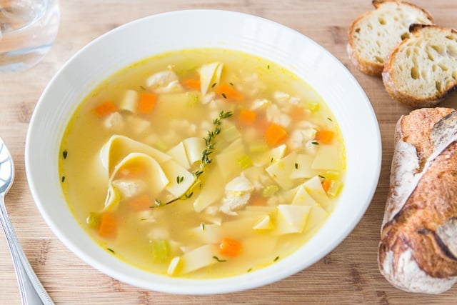 Quick & Easy Chicken Noodle Soup: Rich Broth in Under 40 Mins